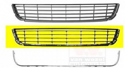 VAN WEZEL 5863599 -  Решетка вентилятора, буфер